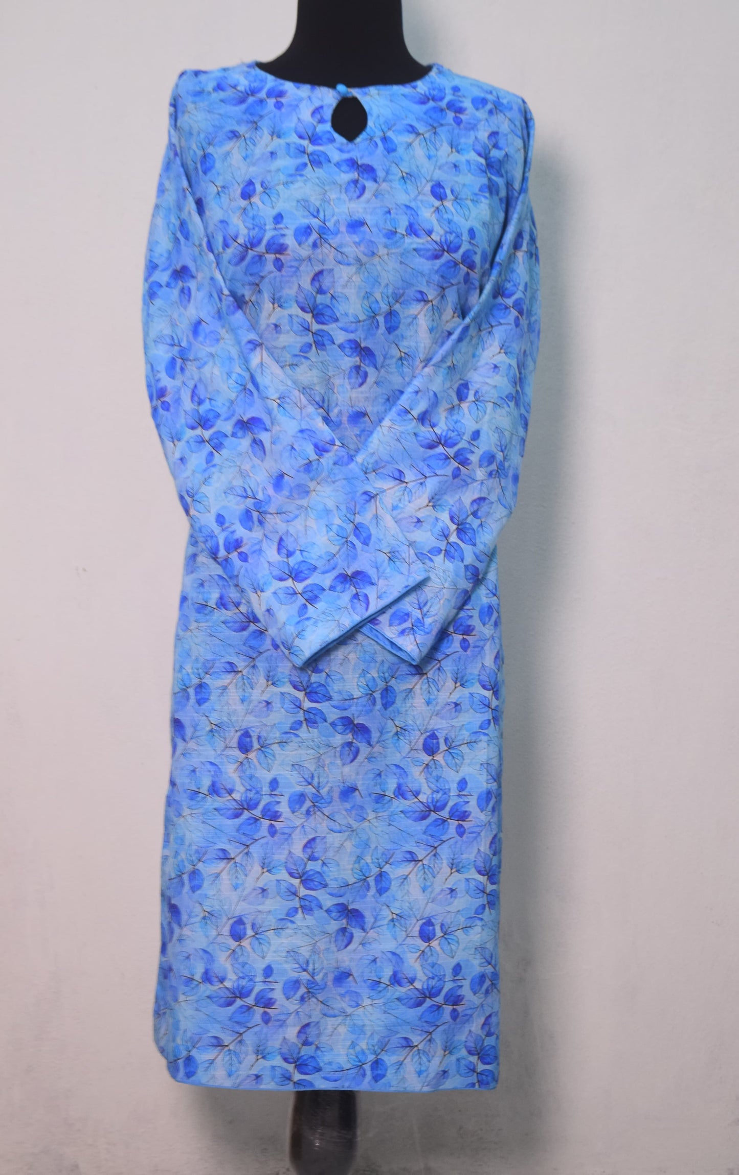 Sky Blue | Printed Khaddar 2 PCs (Stitched) | Winter' 24