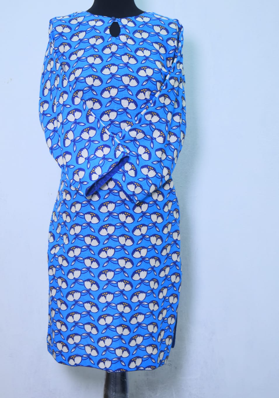 Blue | Printed Khaddar 2 PCs (Stitched) | Winter' 24